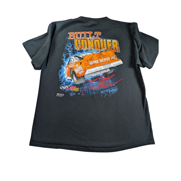 Vintage Nascar shirt mens XLarge 90s Tony Stewart home depot  racing 1999 rare - Picture 2 of 8